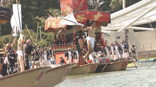 前夜祭だけじゃない！？愛知・津島市と愛西市で600年以上続く「尾張津島天王祭」の神事「朝祭」選ばれし一番鉾に密着