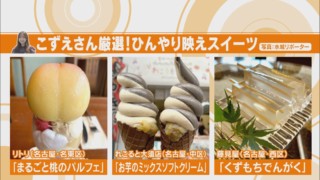 黒色のソフトクリーム！？透明のでんがく！？ひんやり映えスイーツの魅力とは