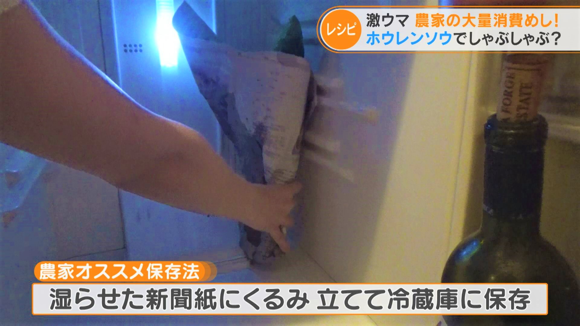ホウレンソウは冷蔵庫の中で立てると傷みにくい! 農家に聞く「ホウレンソウのおいしい食べ方」とは