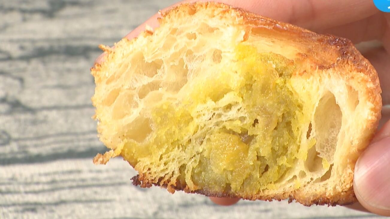 織り込みが美しすぎる!意外な組み合わせで夏にピッタリな超バリバリ食感のデニッシュ&サクサクにモチモチ?進化系塩バターパン