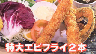 1日10食限定の特大エビフライランチがコスパ抜群！？愛知県みよし市のお値打ちグルメを調査