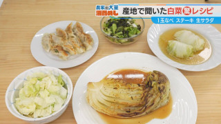 フライパンで簡単！丸ごと楽しむ「白菜ステーキ」!? 冬の旬野菜・白菜で作る農家直伝の絶品レシピを紹介