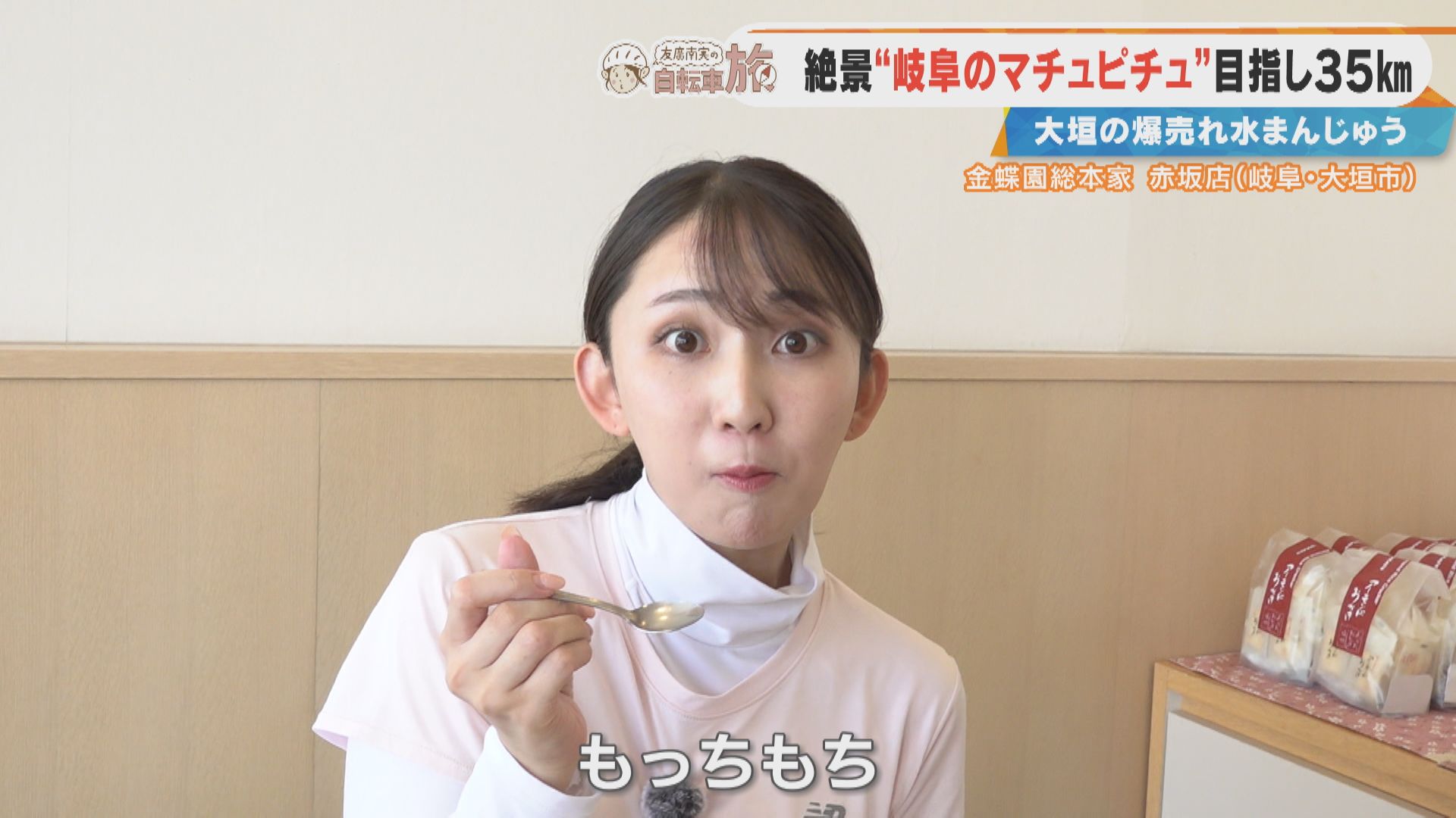 お茶畑広がる“岐阜のマチュピチュ”とは？ CBC友廣アナが次に目指すは絶景！大垣市で「水まんじゅう」に舌鼓！