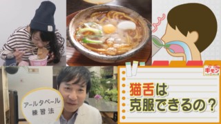 猫舌は克服できるの？実は「舌の使い方」が重要だった！【チャント！特集】
