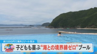 【夏休み満喫WEEK】マジプリ平野君が満喫！海との境界線ゼロな絶景プール！【チャント！】