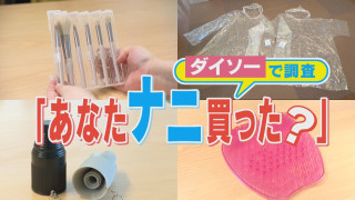 【ダイソーで何買った？】100円ショップ“今売れている商品”調査 ダイソーの買い物客に聞き込み！【チャント！特集】