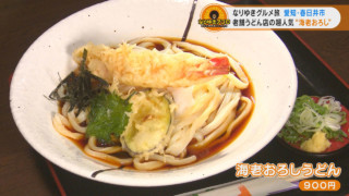「120点満点のコシ！」50年続く手打ちうどん店の絶品『海老おろしうどん』に、老舗菓子店の桃のお菓子！愛知県春日井市でなりゆきグルメ旅