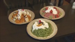 名古屋で甘いいちごのパスタが注文できる「喫茶マウンテン」。デカ盛りメニューもぜひ「登頂」して！