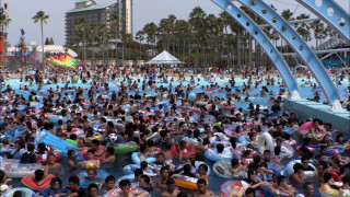 ナガシマジャンボ海水プールの秘密！大波は1枚の鉄板で起こしていた！？家族でお出かけしたい夏スポットに完全密着！（前編）
