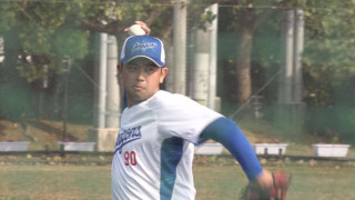 ドラの守護神候補！中日・松山晋也投手がキャンプで9日ぶりにキャッチボール！「順調に来ている」復帰に向けて確かな手応え