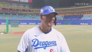 負けているときの重い空気を竜のムードメーカー中田翔が打開！チームメイトも「良い雰囲気で次の日迎えられる」と感謝