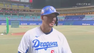 負けているときの重い空気を竜のムードメーカー中田翔が打開！チームメイトも「良い雰囲気で次の日迎えられる」と感謝
