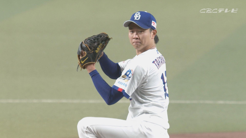高橋宏斗投手(C)CBCテレビ