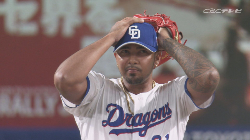 ウンベルト・メヒア投手(C)CBCテレビ