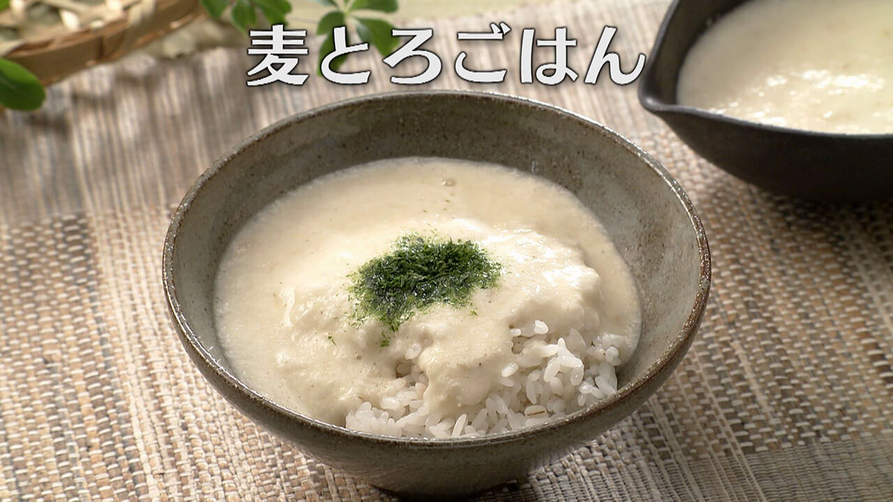 「麦とろごはん」の作り方【キユーピー3分クッキング】