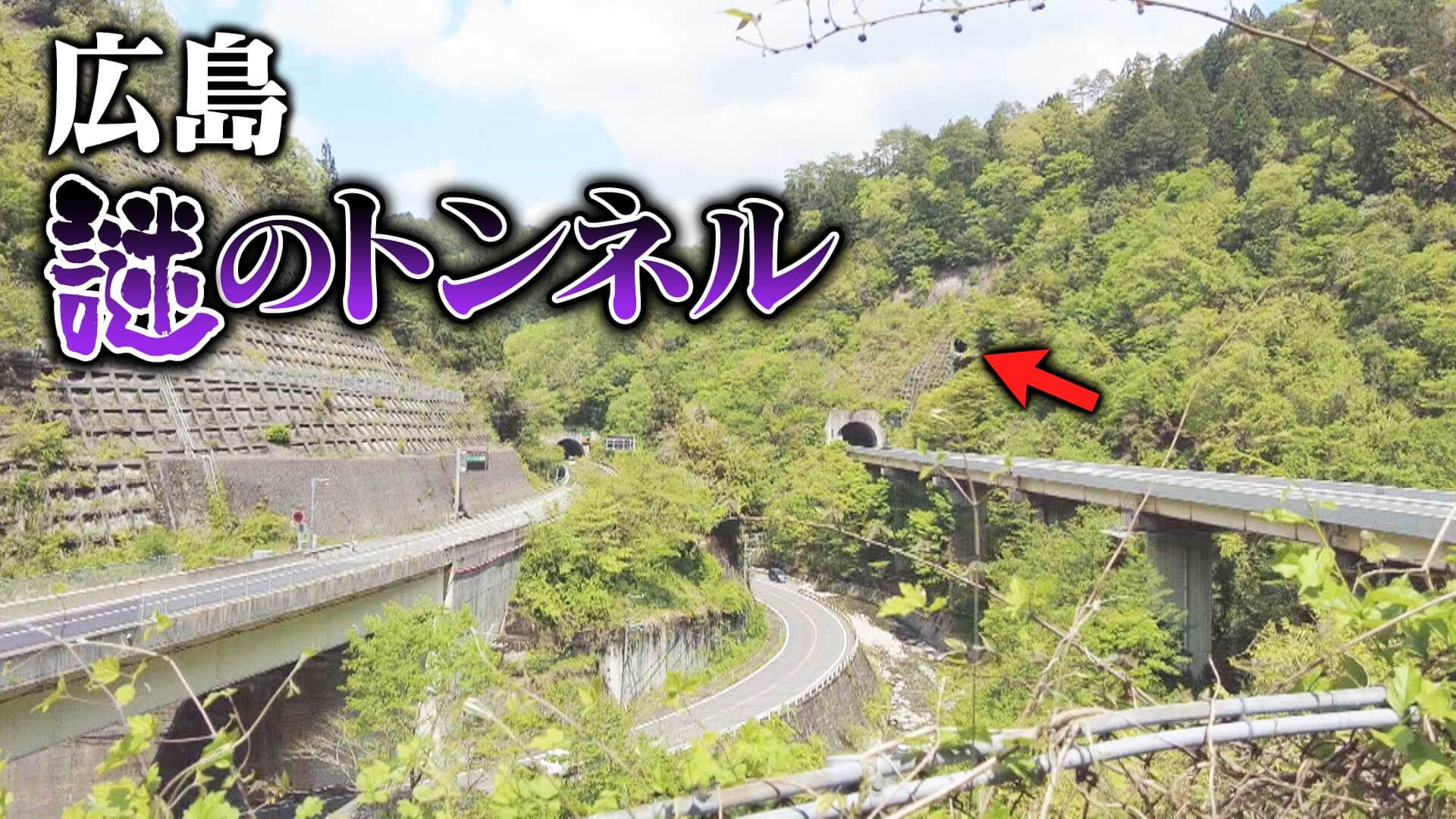 【道マニア】広島・道マニア界でも話題！謎のトンネルの正体が明らかに【道との遭遇】