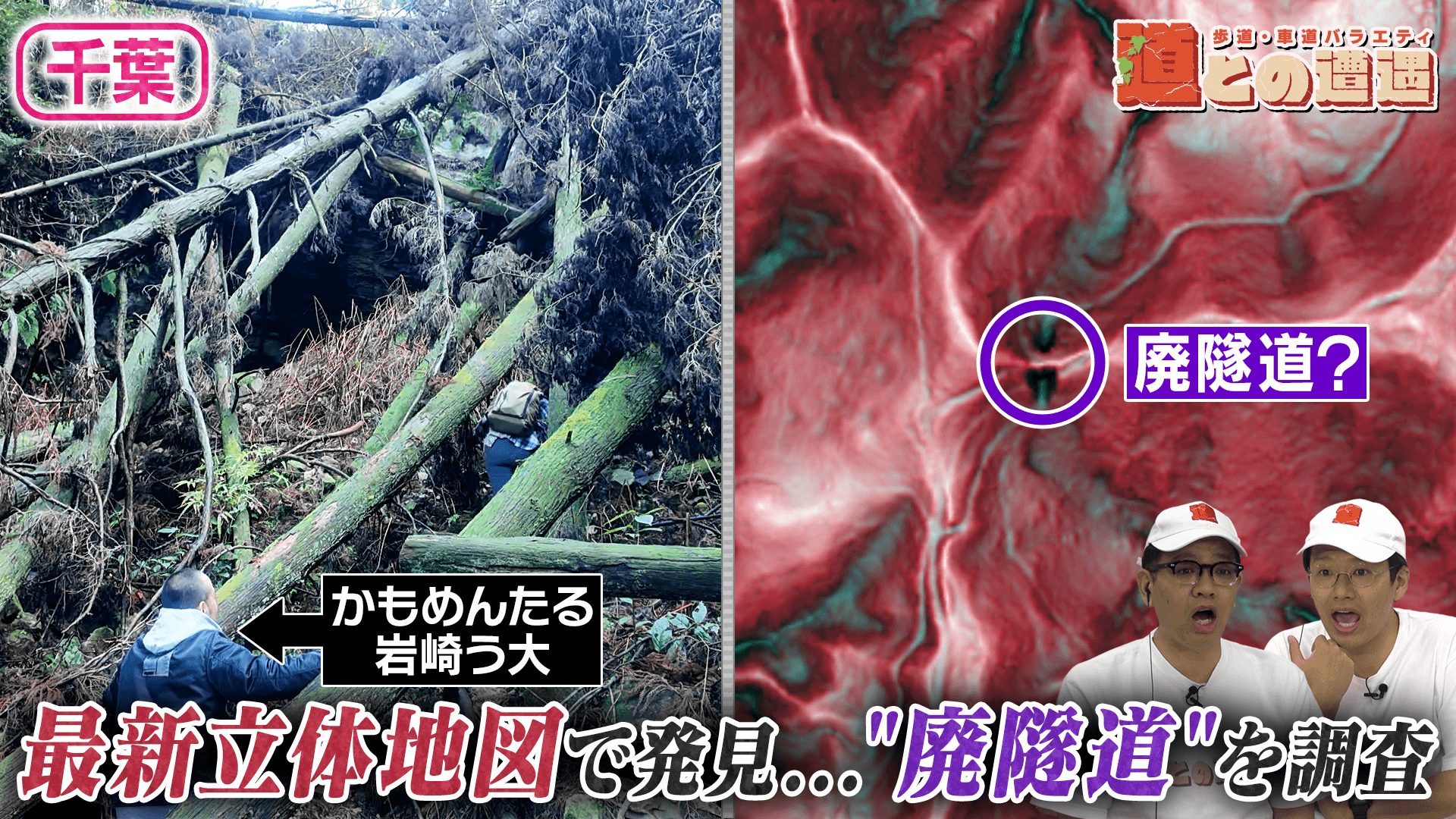 【千葉・房総半島】最新立体地図から発見？