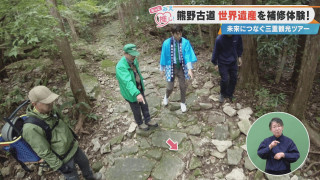 熊野古道 世界遺産を補修体験！未来につなぐ三重観光ツアー