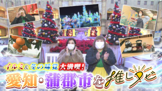 3時のヒロインが愛知・蒲郡市でクリスマスイルミに感激！お得なみかん狩り＆カニランチプランも！