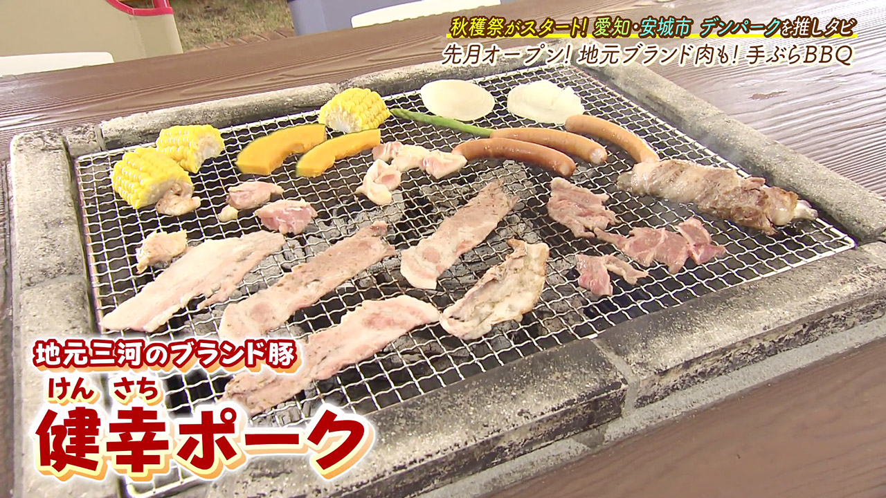 準備不要!三河産絶品食材やマンガ肉の様な巨大ハムまで楽しめる“手ぶら