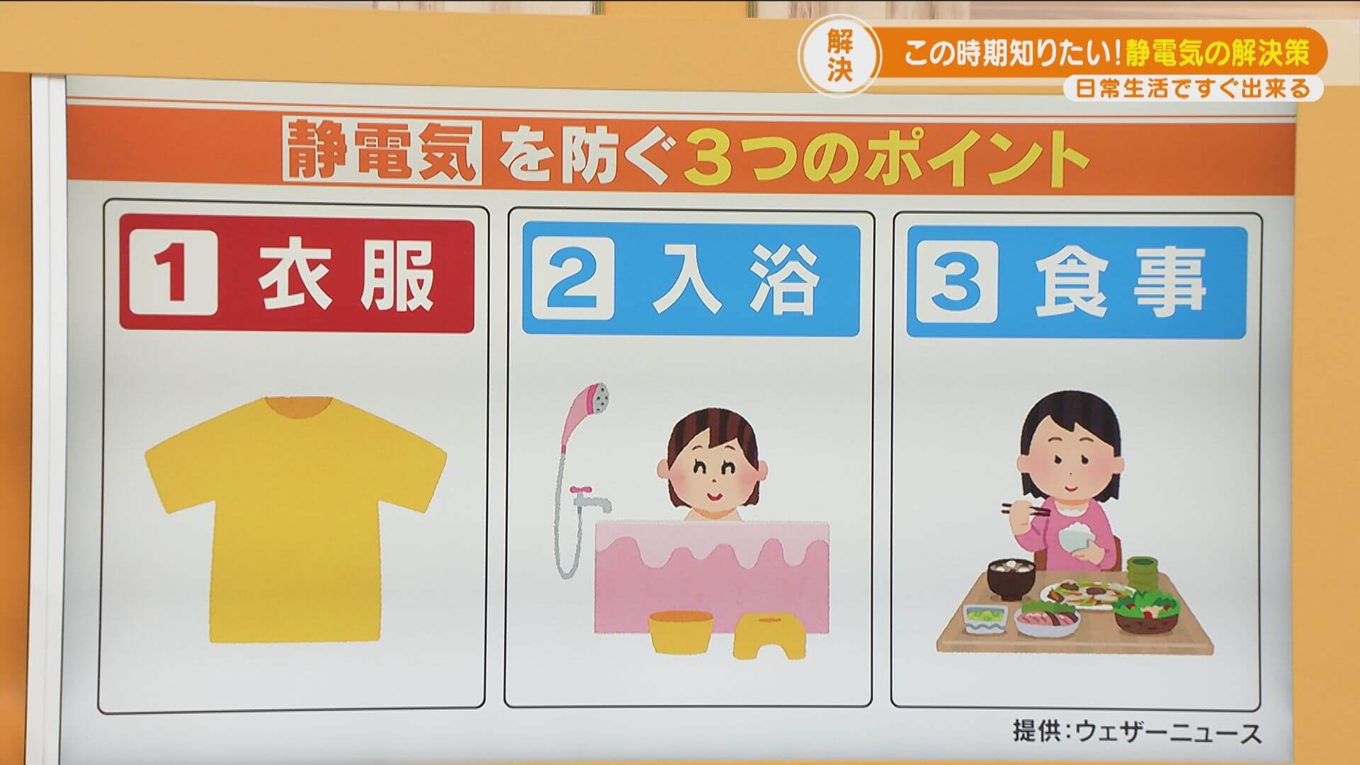 簡単にできる静電気対策! 3つのポイントで紹介!