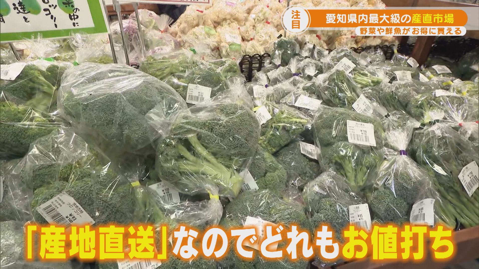 野菜や鮮魚がお得に買える!県内最大級の産直市場がリニューアルオープン!