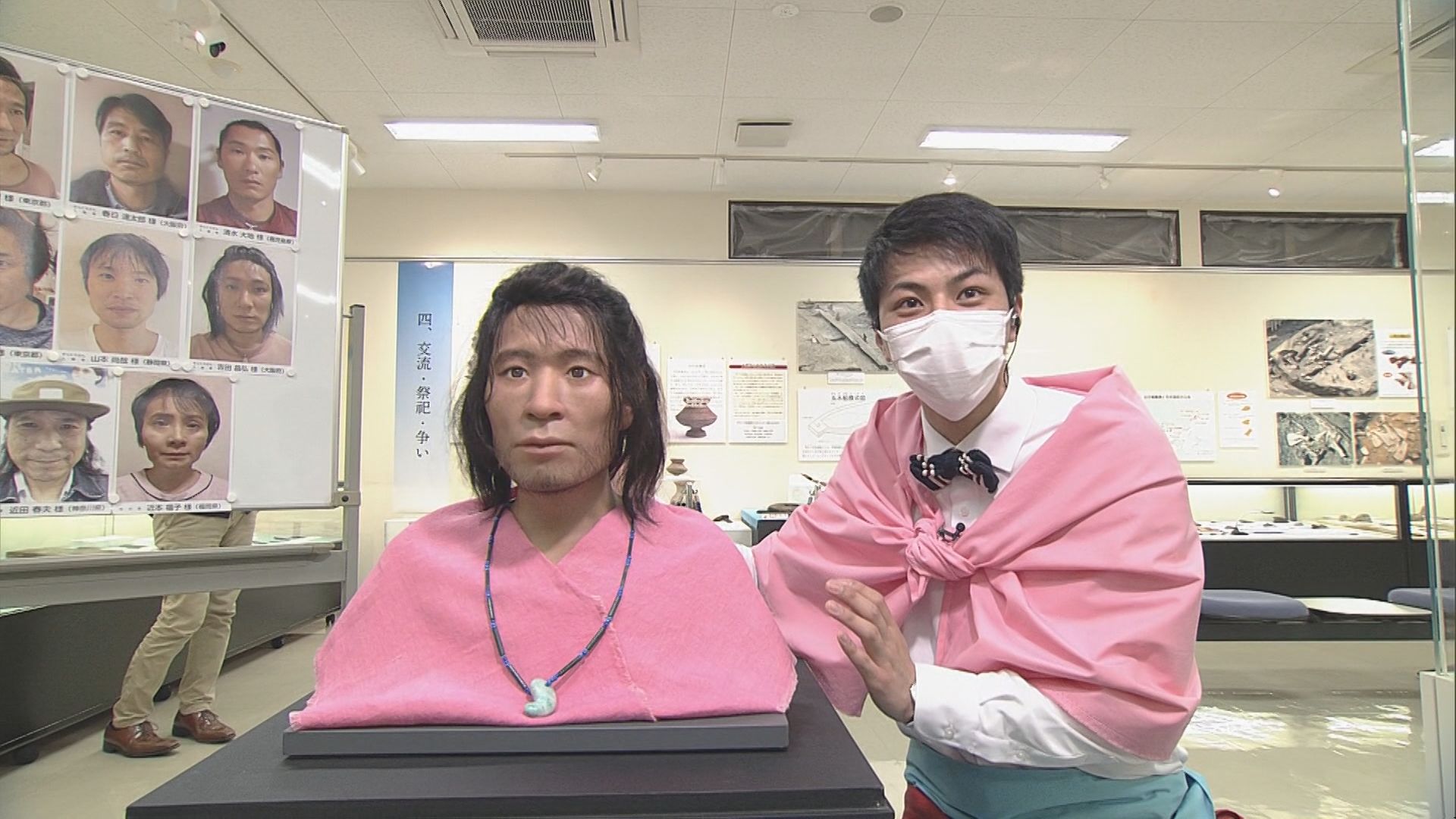 鳥取から新人アナがフレッシュなレポートをお届け!全国初・DNAで「弥生人」の顔を復元。 現代でも親しみのある顔立ちに驚き!