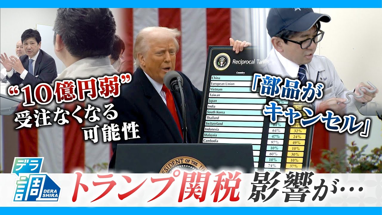 「10億円飛ぶかも…」 営業会議＆融資の現場に密着 トランプ関税で企業に大きな影響が