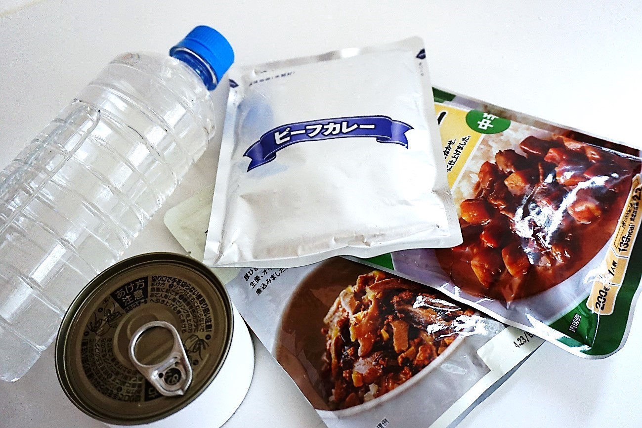 イメージ画像：「備蓄品」（写真ACより）