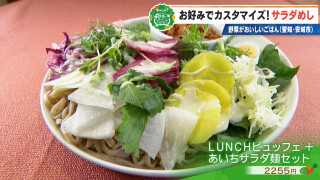 ビュッフェスタイルのあいちサラダめし