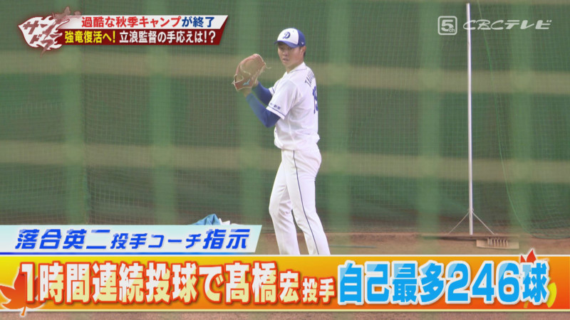 「サンデードラゴンズ」©CBCテレビ