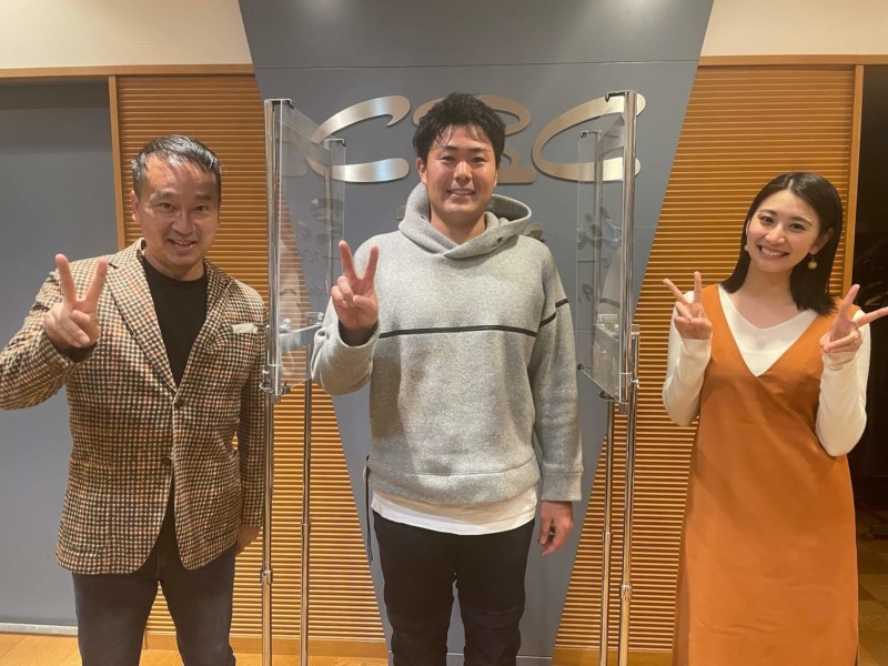 「ドラ魂キング」に出演する木下拓哉捕手©CBCラジオ