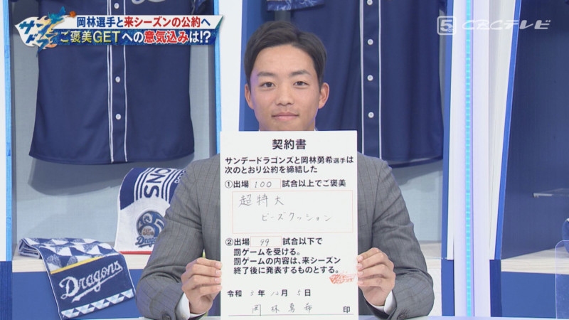 「サンデードラゴンズ」©CBCテレビ