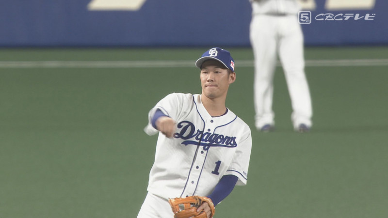 「サンデードラゴンズ」より京田陽太選手©CBCテレビ