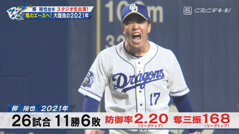 「サンデードラゴンズ」©CBCテレビ