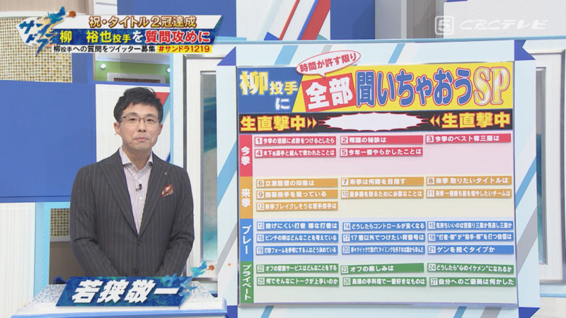 「サンデードラゴンズ」©CBCテレビ