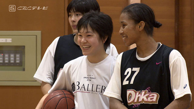 桜花学園バスケ部 江村優有選手