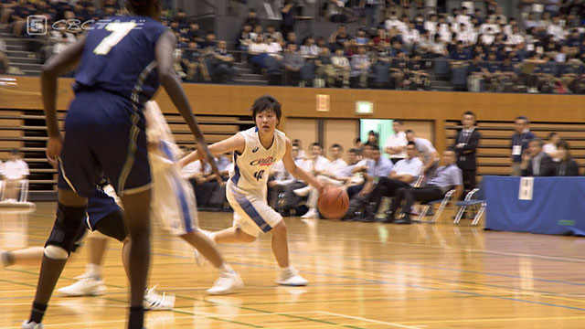 桜花学園バスケ部 江村優有選手