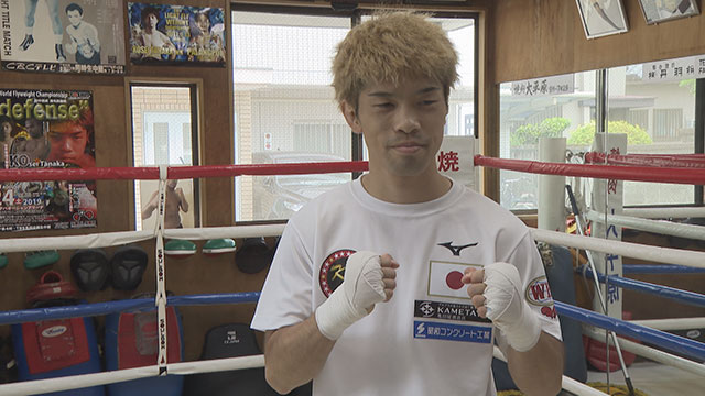 WBOフライ級王者・田中恒成選手©CBCテレビ