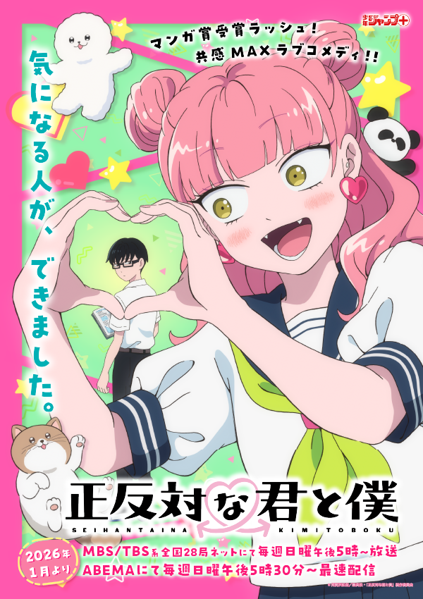 『正反対な君と僕』 ビジュアル