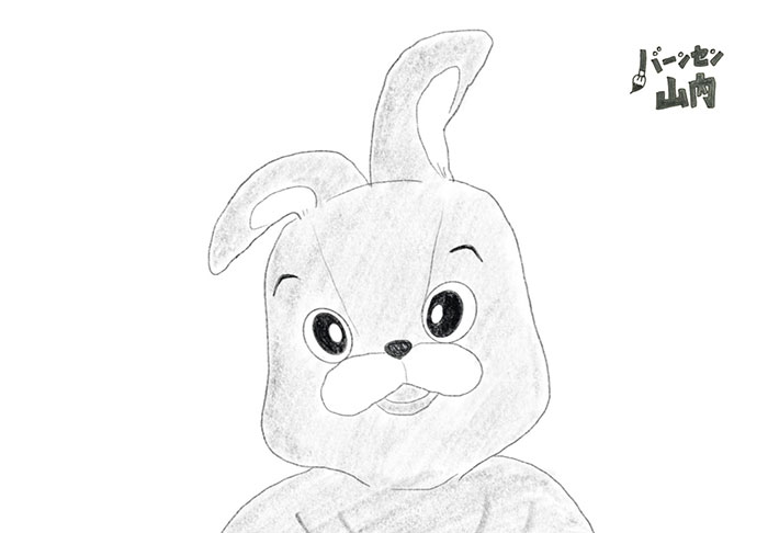 意味深なウサギの着ぐるみ