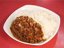 矢場味仙の台湾ミンチカレー