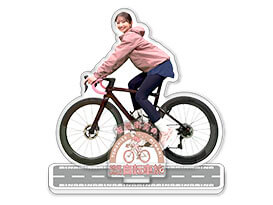 「友廣南実の自転車旅」新！アクリルスタンド