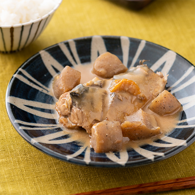 さばの柚子みそ煮