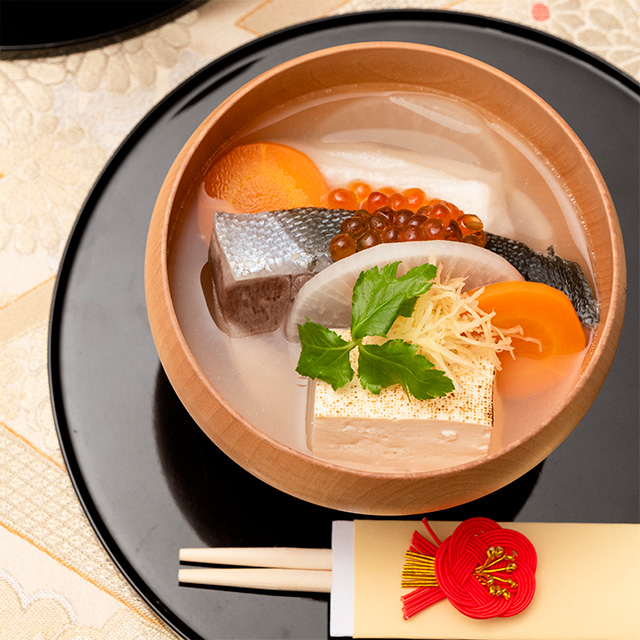 塩ぶり雑煮