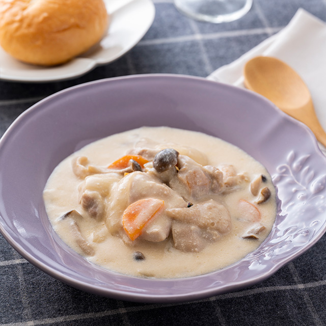 鶏肉の酒粕クリーム煮