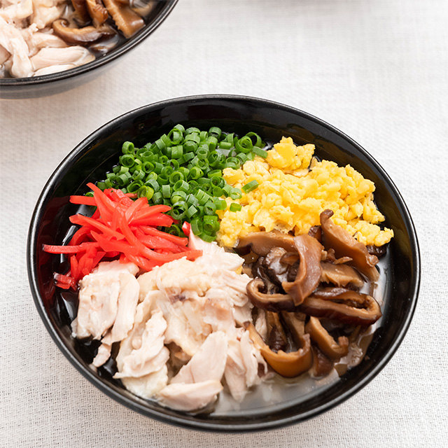 手羽元の鶏飯風