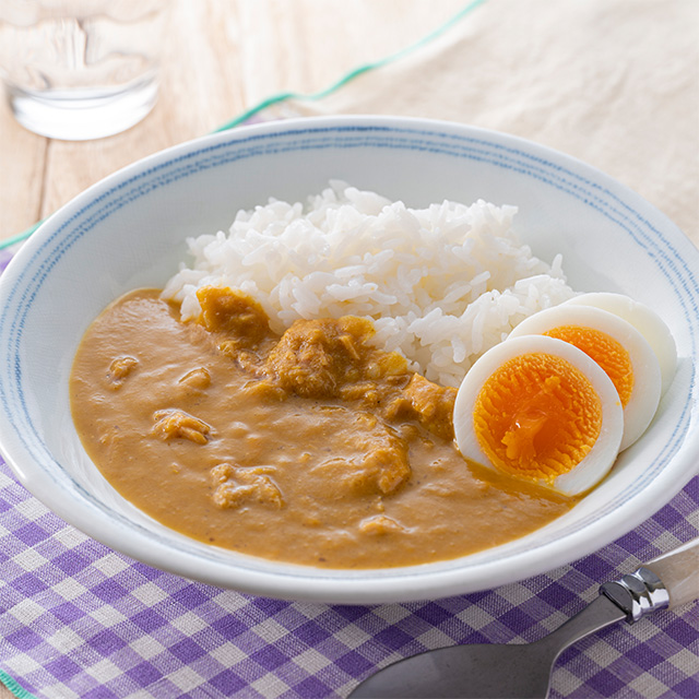 野菜ピューレのツナカレー