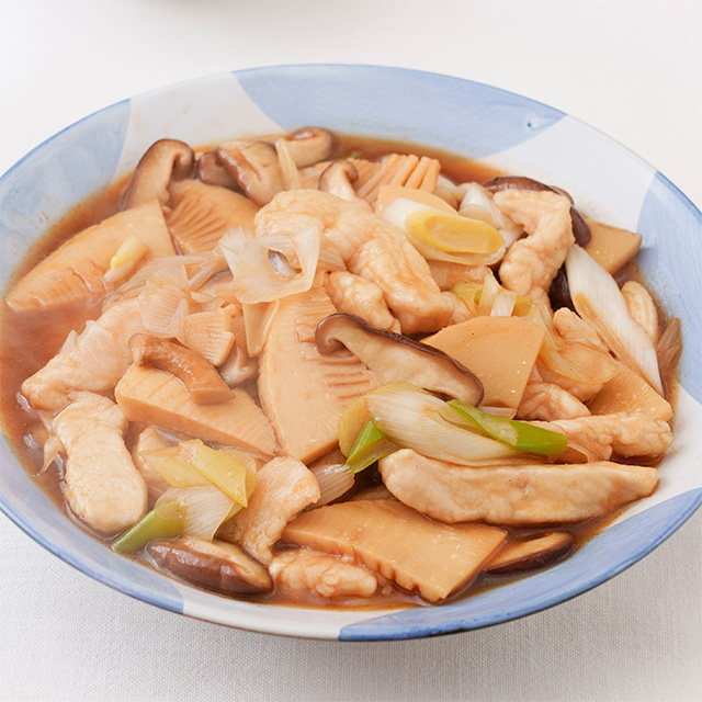 鶏胸肉の酸辣(サンラー)煮