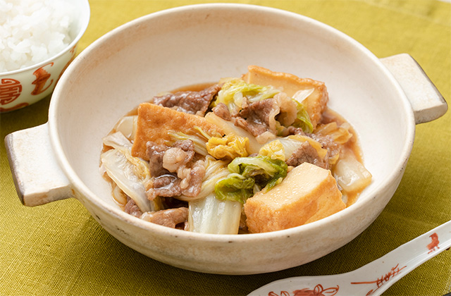 牛肉と白菜のうま煮